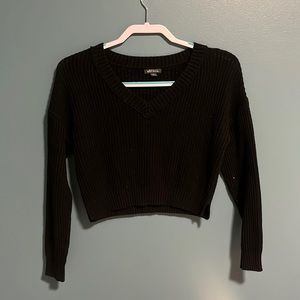 Black cropped sweater, Wild Fable brand, size Xs